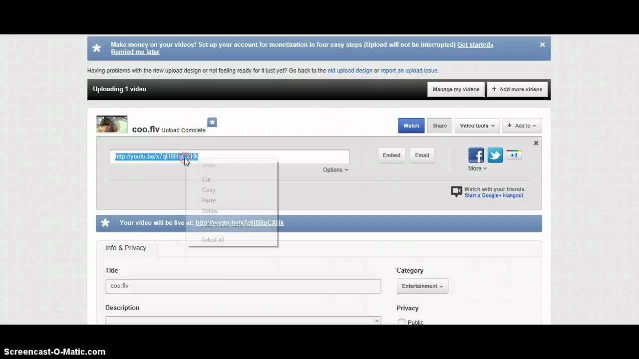 Uploading video to YouTube and Moodle - YouTube