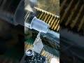 lathe machine operation on plastic body  #gear #yt #trend #tools #youtube #shorts#cnc#lathe