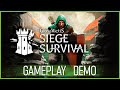 Siege survival: Gloria victis Demo gameplay 2021 | No Commentary