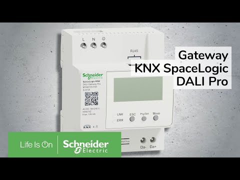 KNX SpaceLogic DALI gateway PRO | Schneider Electric