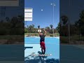 🏀10 Ball Backwards Fullcourt Challenge Day 27 🏀 #basketball #shorts #sports #trickshot #challenge