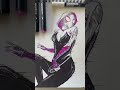 Spider-Gwen🕷 #viral #artwork #art #artworld #dessin #draw #drawing #spiderman #spidergwen #fyp