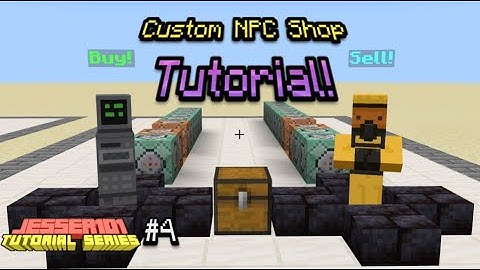 How to Create Custom NPC Shops in Minecraft (Bedrock Edition) 1.16+ -Tutorial Series #004