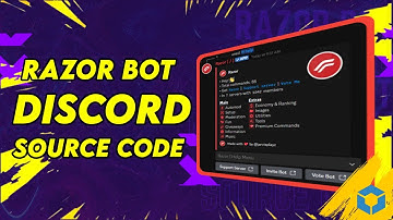 Razor Bot Source Code 😲 | Discord All In One Bot | Its Features & Code.