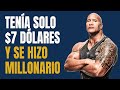 Tenía solo $7 Dólares y Ahora es Millonario | La Historia de Dwayne Johnson "La Roca" 💪