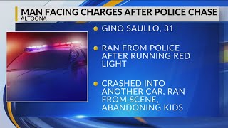 2 kids abandoned in SUV after high speed chase through Altoona, police say
