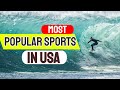 Top 10 most popular sports 2021 in usa