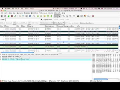 WPA PSK를 Decording하는 방법 Wireshark Aircapture를 이용