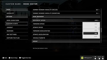 Halo Infinite Custom Games (All Settings)
