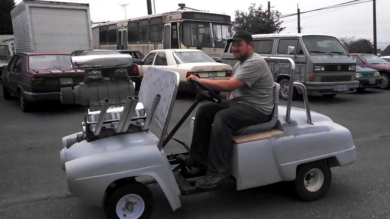 Studebaker golf cart wheelie YouTube