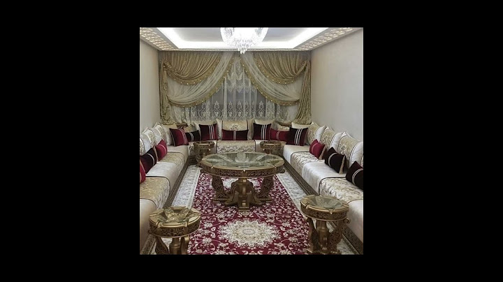 ديكور صالونات مغربيه