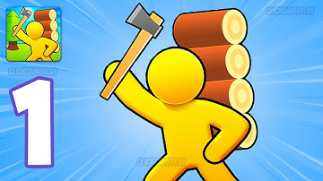 Craft Island - Woody Forest Gameplay Walkthrough Part 1 - Tutorial Make Large Island (Android,iOS)