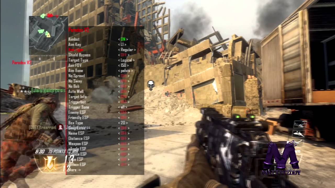 [SPRX| 1.19] BO2 Paradox: Non Host & Pre-Game Lobby Mod Menu(s)