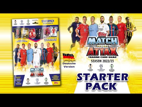 TOPPS UEFA Club Competitions Match Attax 2022/23 - STARTERPACK