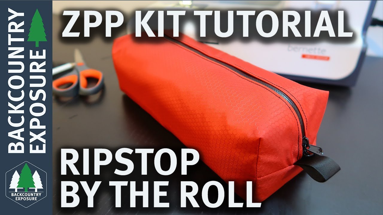 Micro Insert Zipper Pull - Ripstop by the Roll