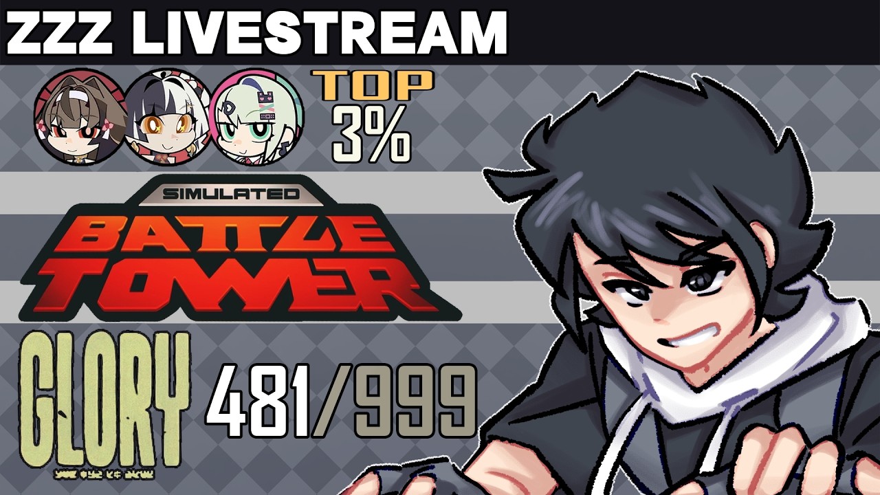 90 FLOORS IN! CAN WE GET TOP 2% TODAY?? | BATTLE TRIAL: GLORY - FLOOR 481 (TOP 3%) | ZZZ