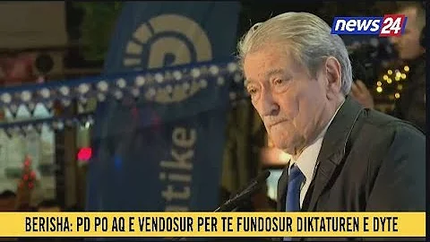 🔴 Kreu i PD-së Sali Berisha, takim me demokratët e Kavajës