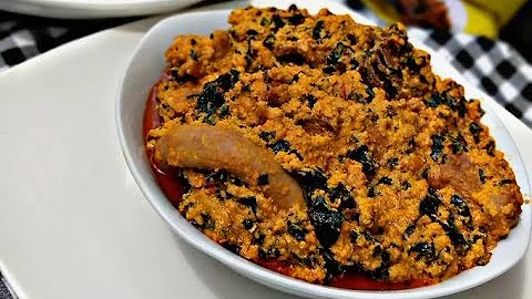 How to cook the best Nigerian Egusi soup // Frying Method