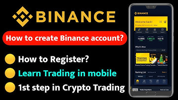 how to install binance app || how to register on binance app || crypto tuber ( english)