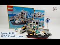 Lego classic town  pier police6540  speed build