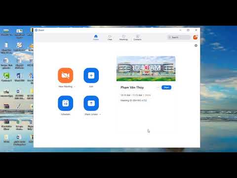 Tạo phòng chờ, kiểm soát quyền truy cập - zoom Meeting - Dạy học trực tuyến
