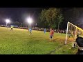 Night gameplay football tournament match 