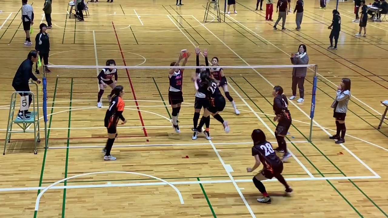 県選手権大会シニア女子予選①②羽根気打対飛翔26.3.1