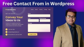 Quickly Add FREE Contact Form in Wordpress (2024)