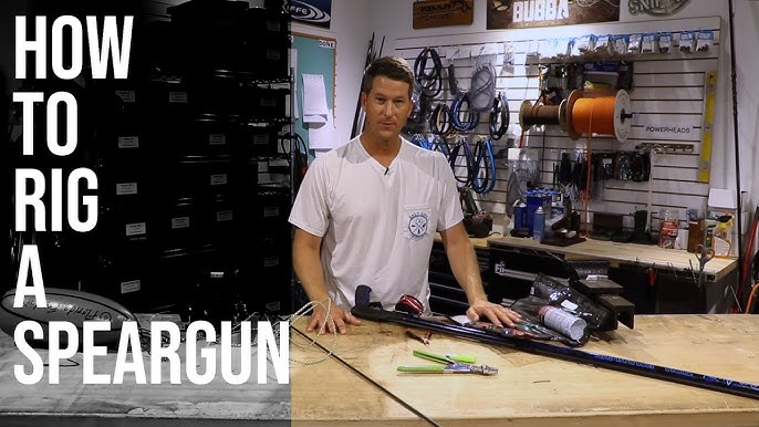 Speargun Rigging: How to crimp mono, dyneema, spectra, and cable. 