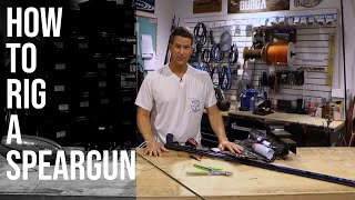 How to Rig a Speargun Shooting line to Reel and Floatline | Spearfishing Tutorial