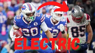 NFL World reaction to Nyheim Hines TWO Kick-Return TOUCHDOWNS vs Patriots | Bills vs Patriots