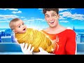 I GOT ADOPTED by SUPERHERO || My Adopted Family have Powers! Funny Incredibles by 123 GO! CHALLENGE