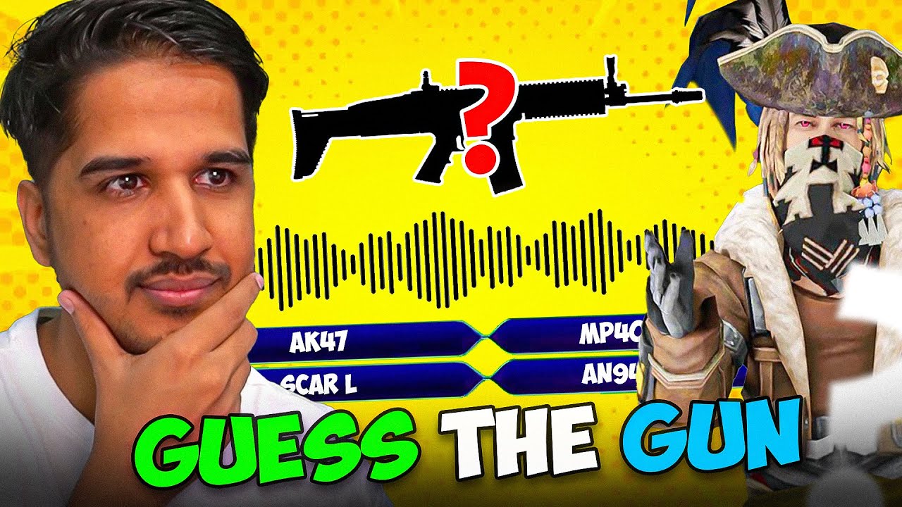 Guess The GUN By SOUND With Total Gaming !!