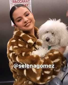 Selena Gomez with Winnie in Hungvanngo Ig Story - YouTube