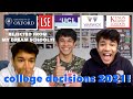 watch me cry... 😭  UK College Decision Reactions 2021!! (Oxford, UCL, King's, LSE & Warwick)