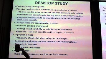 Hydrogeology Groundwater Part 1