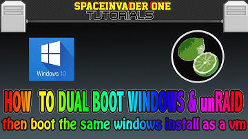 How to dual boot baremetal windows and unRAID then boot the same windows as a vm
