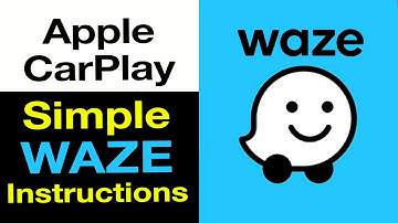 Eenvoudige instructies voor WAZE-navigatie op Apple CarPlay - Rij veilig