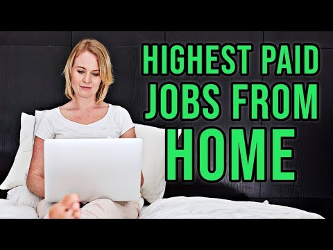 10 Highest Paying Jobs You Can Do From Home