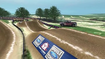 Spring Creek Motocross Animated Track Map (Dynamic Cam)