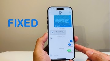 How to Fix iPhone Sending Green Messages