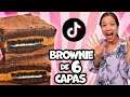 PROBANDO EL BROWNIE DE 6 CAPAS DE TIK TOK ¿SALDRÁ? - LaCooquette