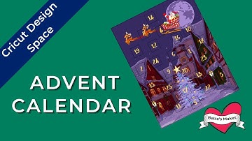 How to Make an Advent Calendar Using the Cricut Perf Tool (Cricut Craft)