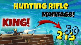 Hunting Rifle King Montage Fortnite Battle Royale