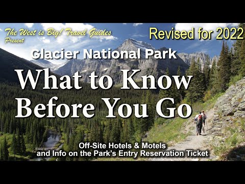 Video: Glacier National Park Nel Montana Chiuso A Causa Di Incendi