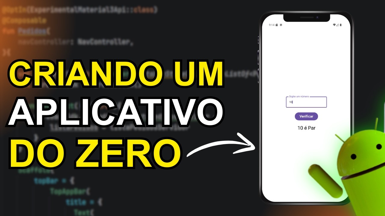 ANDROID STUDIO | CRIANDO UM APLICATIVO DO ZERO - AULA 5 - YouTube