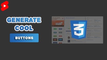 CSS Button Generator #shorts