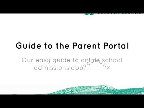 Parent Portal School Application short video guide