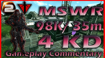 Planetside 2 -- MSWR Gameplay Commentary (#52) 98 Kills / 35m; 4KD