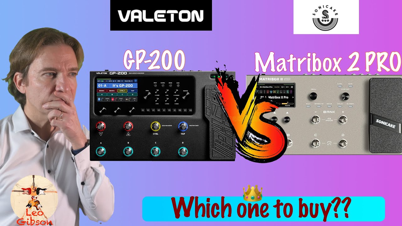 Valeton GP 200 vs Matribox 2 PRO: super detailed comparison (brand new demo song)